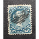 Канада почтовая марка 1868 12 1/2cents P11,5/12 