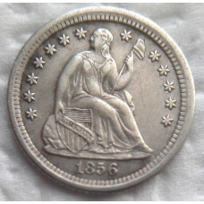 5 центов сша 1856 о xf