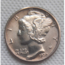 10 центов сша 1930 unc
