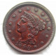 1 цент сша 1848 unc
