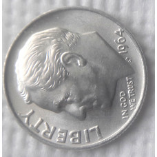 10 центов сша 1964 unc