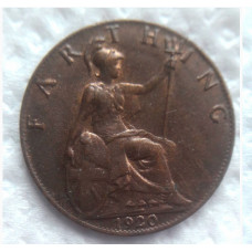 1 фартинг 1920 unc