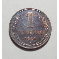 1 копейка 1924 г  (3833)