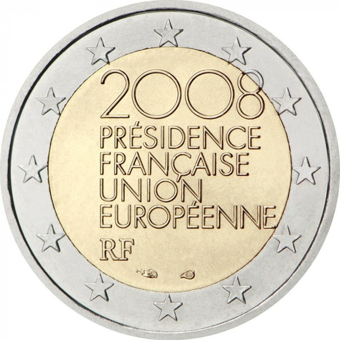 Франция 2 Евро 2008 год Председательство Франции в Совете Европейского союза 2008 год