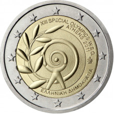 Греция 2 Евро 2011 год XIII Всемирные летние Специальные Олимпийские игры