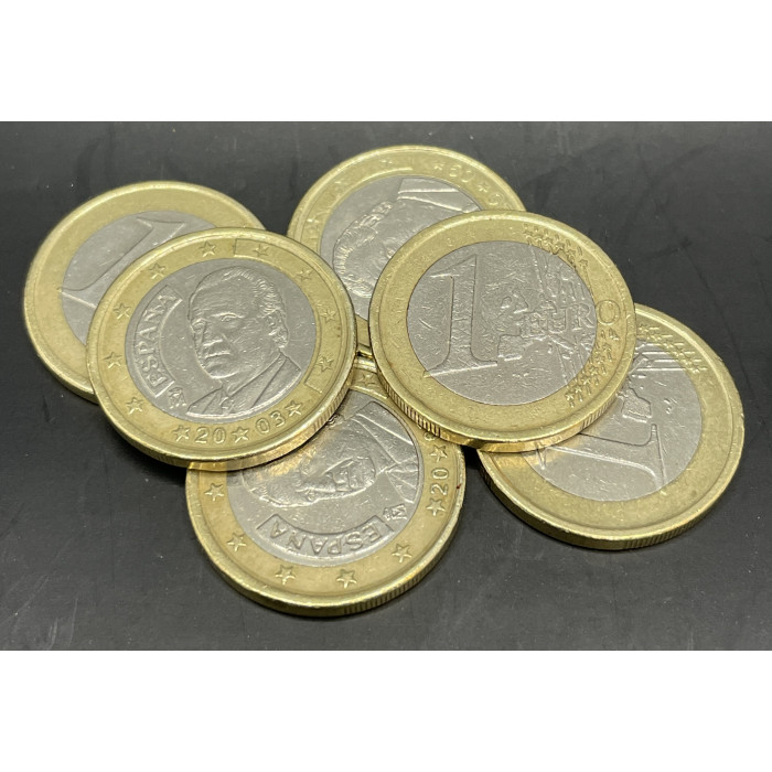 Испания 1 Евро 1999-2009 год Биметалл (BOX902)