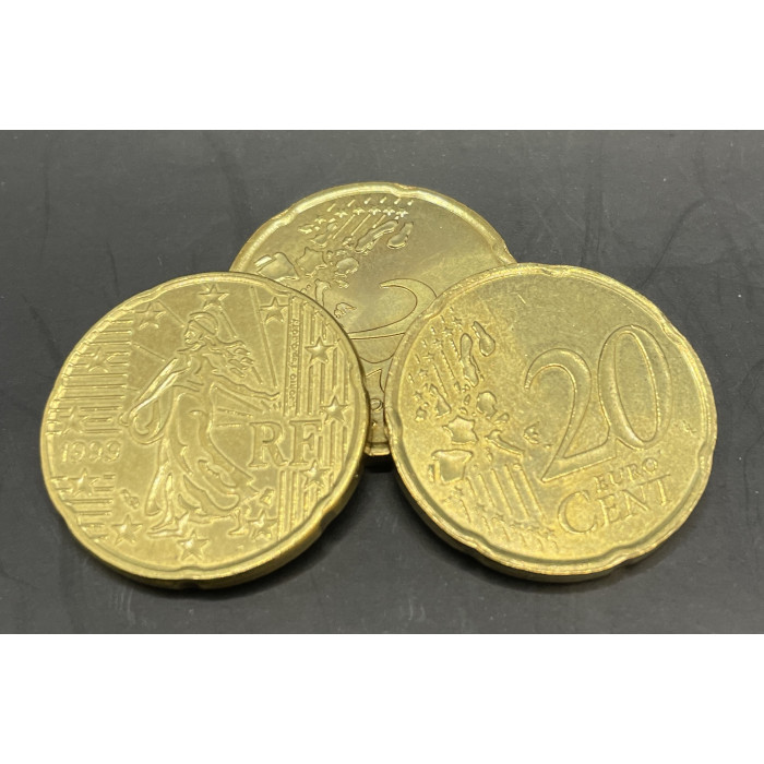 Франция 20 Евроцентов 1999-2002 год (BOX633)