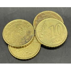 Испания 10 Евроцентов 1999-2005 год (BOX621)