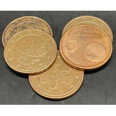 Германия 5 Евроцентов 2002-2004 год (BOX1112)