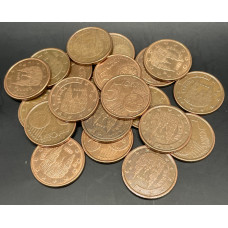 Испания 5 Евроцентов 1999-2010 год (BOX710)