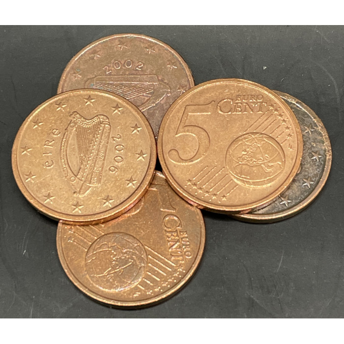 Ирландия 5 Евроцентов 2002-2007 год (BOX1187)