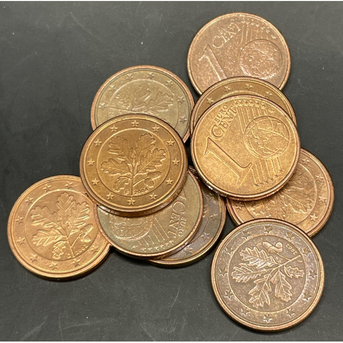 Германия 1 Евроцент 2002-2007 год (BOX898)