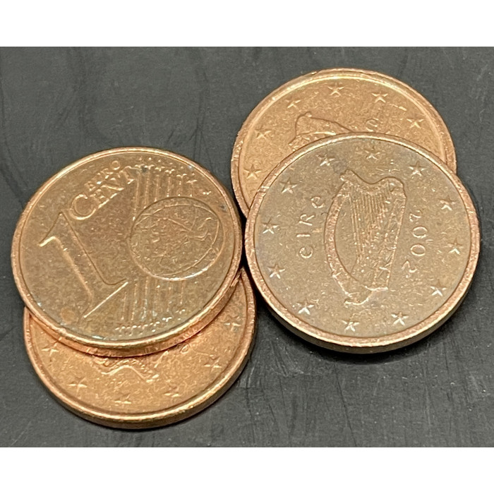 Ирландия 1 Евроцент 2002-2012 год (BOX324)