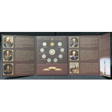 Россия. Набор ЦБРФ Полководцы и Герои Войны 1812 года. Монеты + жетон. Выпуск 1