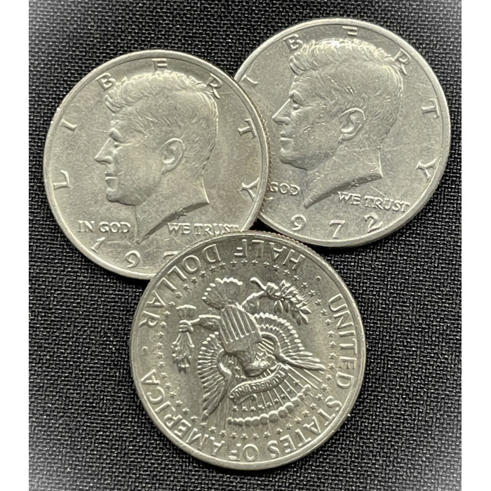 США 1/2 Доллара / 50 Центов 1972 год. Джон Кеннеди. AUNC (BOX37)