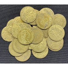 Великобритания 1 Гинея 1797 год. Токен / Игровой жетон. Георг III (BOX143)