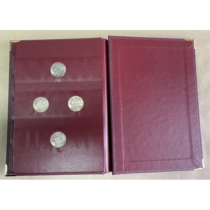 Россия. Набор 22 Памятные монеты из недрагоценных металлов. В альбоме Albo Numismatico.