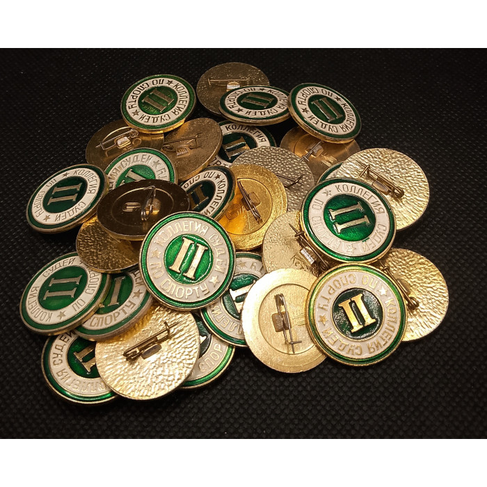 СССР Нагрудный Знак / Значок. Коллегия Судей по спорту. 2 степень (BOX503)