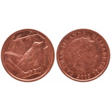 Каймановы Острова 1 Цент 2013 год. KM# 131. Большой Каймановый дрозд (BOX1167)