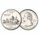 США 25 центов 2000 D год UNC Штаты и территории № 10 Виргиния