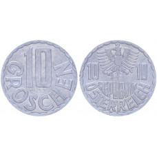 Австрия 10 Грошей 1973 год KM# 2878