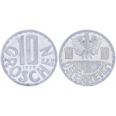 Австрия 10 Грошей 1979 год KM# 2878