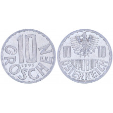 Австрия 10 Грошей 1995 год KM# 2878