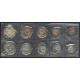 СССР 1 2 3 5 10 15 20 50 Копеек 1 Рубль + Жетон 1989 ММД год BUNC WCC# ms31 Mint set Годовой набор из 9 монет + жетон ММД В запайке