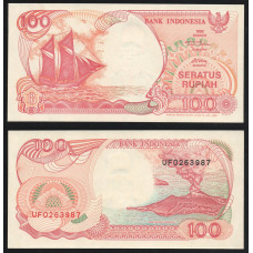 Индонезия 100 Рупий 1992 (1999) год UNC P# 127g