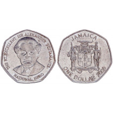 Ямайка 1 Доллар 2006 год KM# 164 Александр Бустаманте