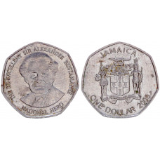 Ямайка 1 Доллар 2006 год KM# 164 Александр Бустаманте