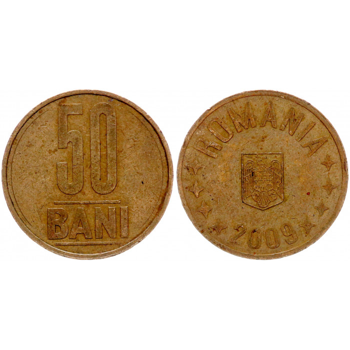 Румыния 50 Бани 2009 год KM# 192
