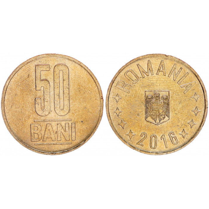 Румыния 50 Бани 2016 год KM# 192