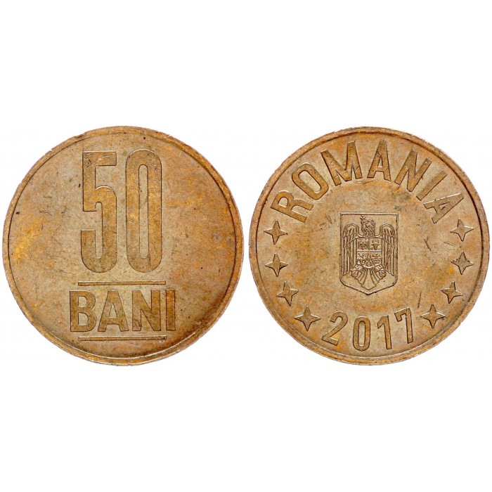 Румыния 50 Бани 2017 год KM# 192