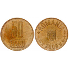 Румыния 50 Бани 2006 год XF KM# 192 (BOX918)