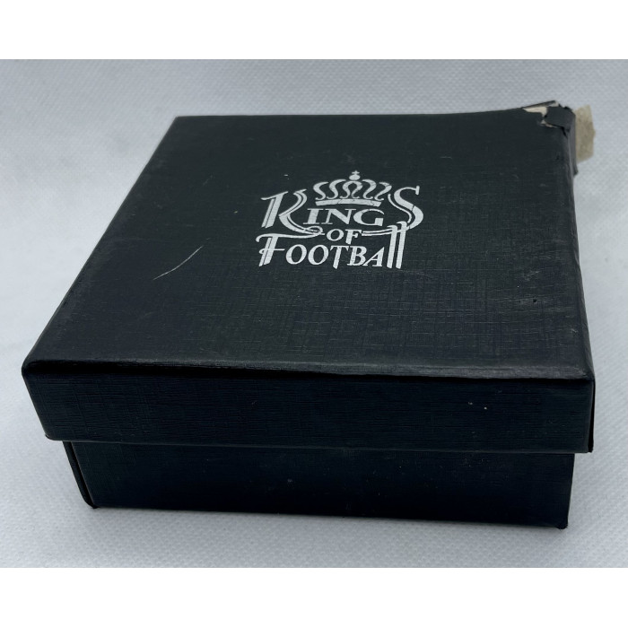 Армения 100 Драм 2008 год Серебро Proof Эйсебио Eusebio Короли футбола