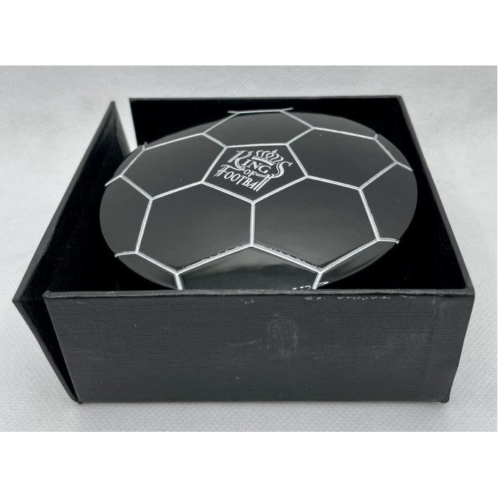 Армения 100 Драм 2008 год Серебро Proof Эйсебио Eusebio Короли футбола