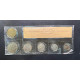 СССР 10 15 20 50 Копеек 1 Рубль + Жетон 1967 ЛМД год BUNC WCC# ms8 Mint set 50 лет Советской власти Набор из 5 монет + жетон ЛМД В запайке
