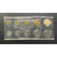 СССР 1 2 3 5 10 15 20 50 Копеек 1 Рубль + Жетон 1988 ЛМД год BUNC WCC# ms30 Mint set Годовой набор из 9 монет + жетон ЛМД В запайке