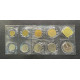 СССР 1 2 3 5 10 15 20 50 Копеек 1 Рубль + Жетон 1990 ММД год BUNC WCC# ms32 Годовой набор из 9 монет + жетон ММД В запайке