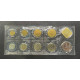 СССР 1 2 3 5 10 15 20 50 Копеек 1 Рубль + Жетон 1991 ММД год BUNC WCC# ms33 Годовой набор из 9 монет + жетон ММД В запайке