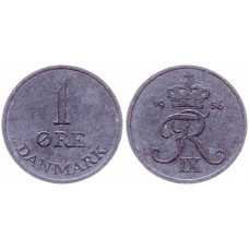 Дания 1 Эре 1956 год KM# 839.2 52-ой Король Фредерик IX