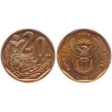 ЮАР 20 Центов 2008 год