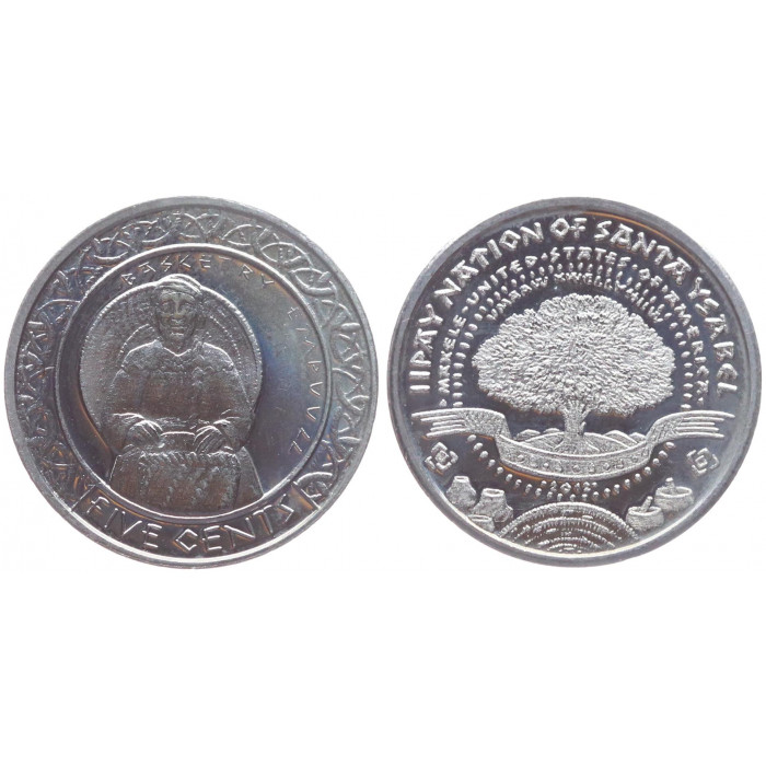 США 5 Центов 2012 год Prooflike Col# FF-00456 Фантазийные выпуски