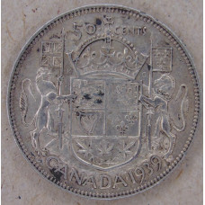 Канада 50 центов 1939 