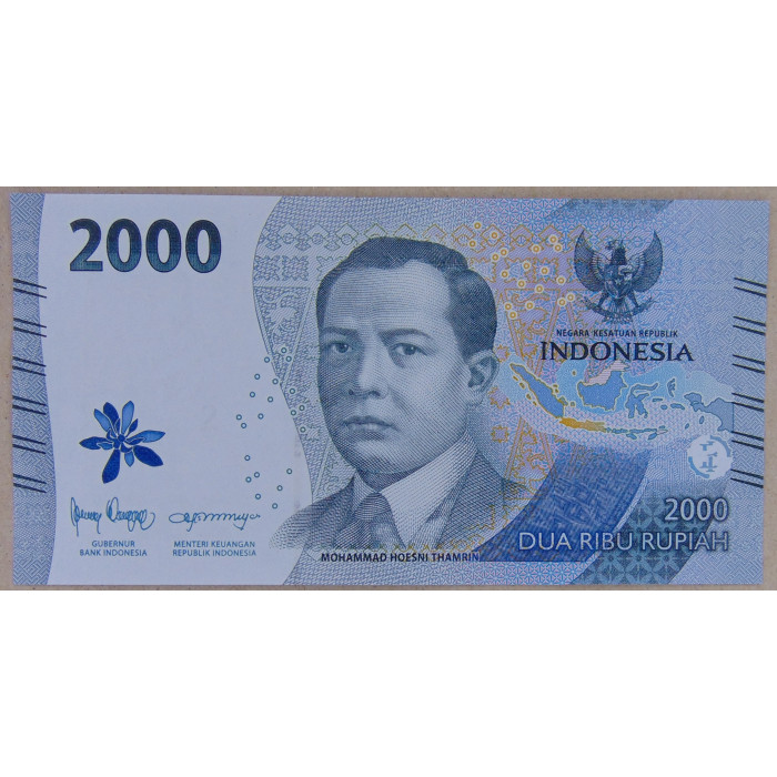 Индонезия 2000 рупий 2022 UNC