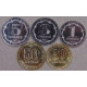 Таджикистан 20, 50 дирам 1, 3, 5 сомони 2023 UNC.