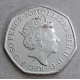 Великобритания 50 пенсов 2020 Брексит. Brexit UNC