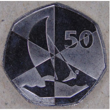 Гибралтар 50 пенсов 2019 XVIII Островные игры. Спорт UNC 
