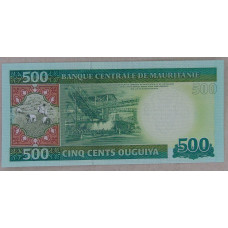 Мавритания 500 угий 2013 UNC